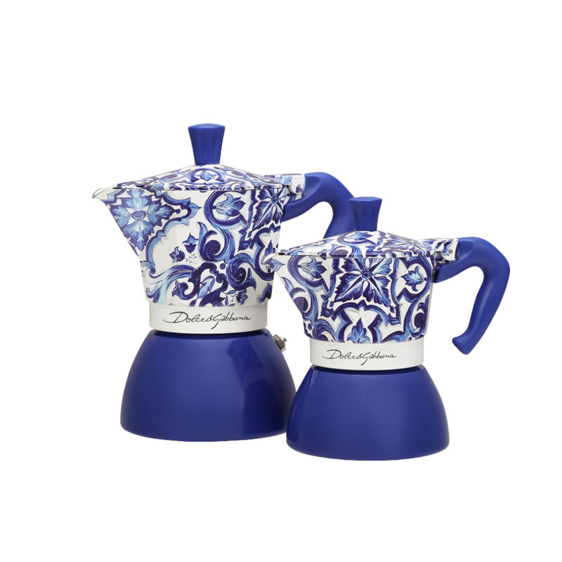 Bialetti Moka Induction 4 Cup D&G Blu Mediterraneo image number 2